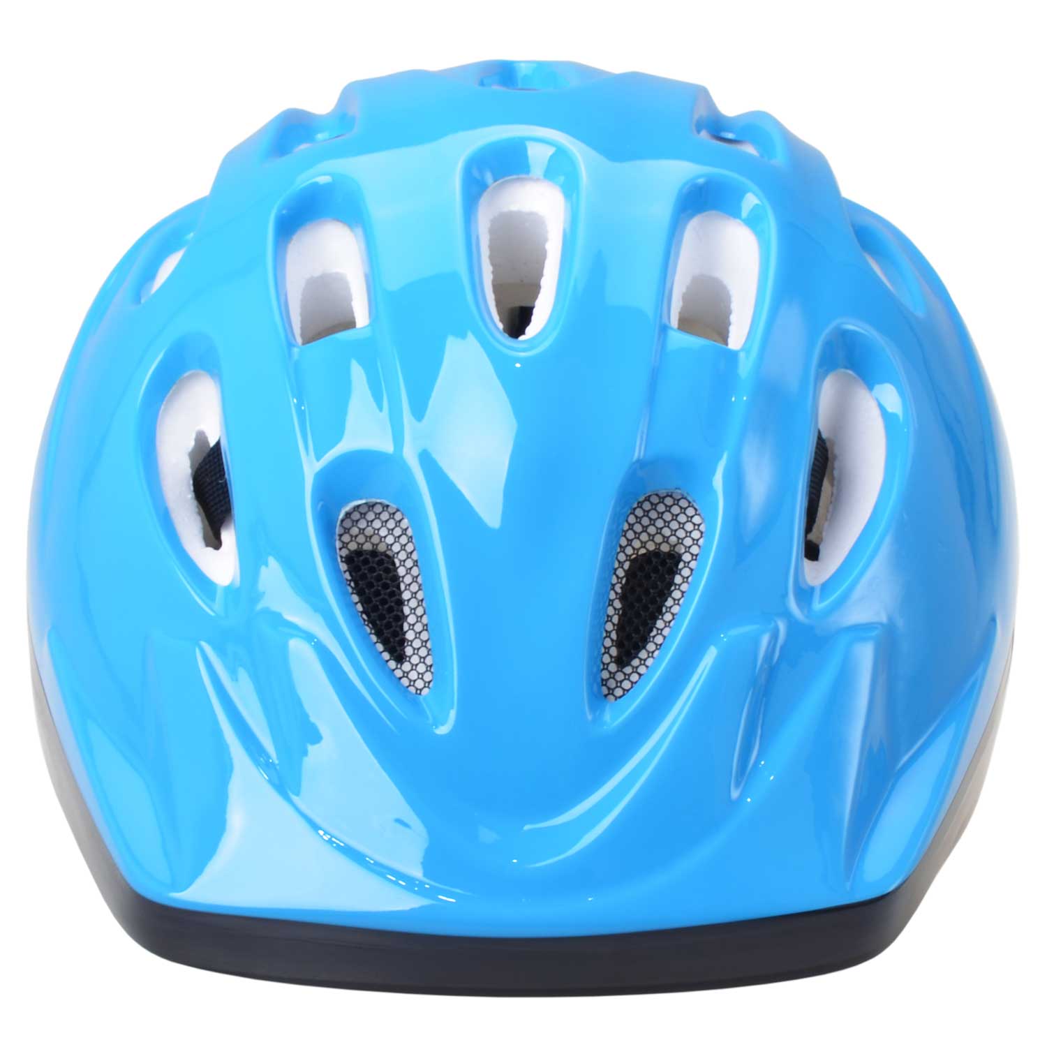 Fahrradhelm für Kinder        blau-glänzend