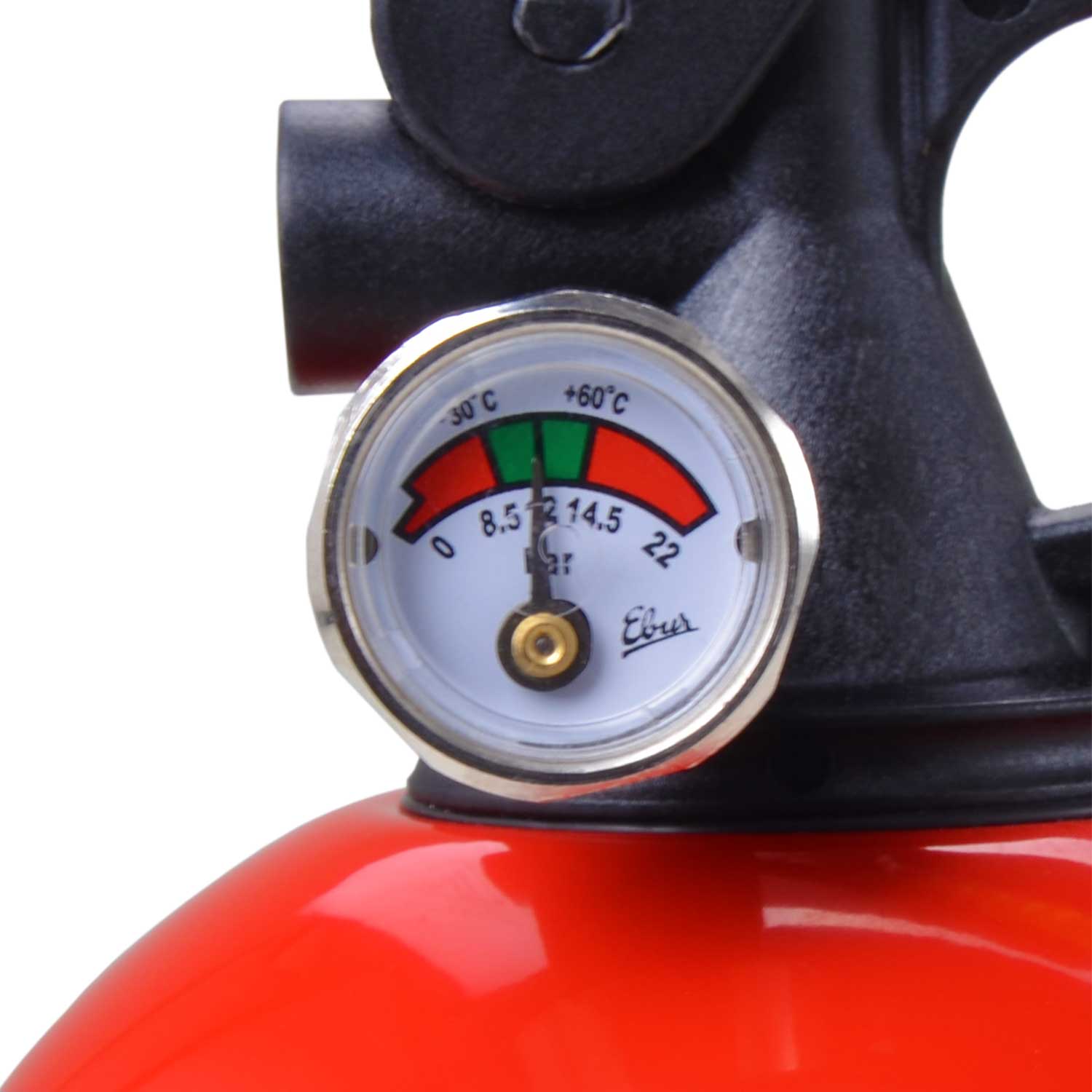 Feuerlöscher ABC 1 kg mit Halterung