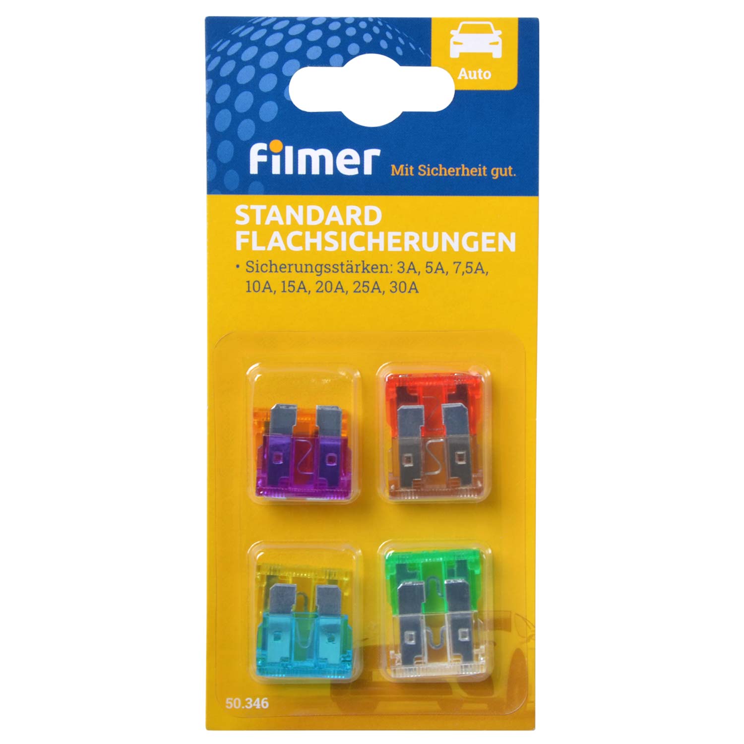 Flachsicherung 8 Stück